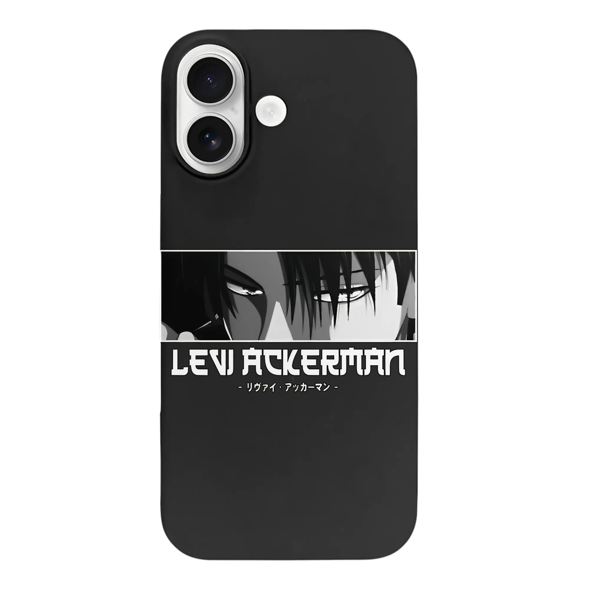 進撃の巨人 グッズ リヴァイ・アッカーマン - iPhone 17 シリーズ シリコンケース 薄型 耐衝撃 指紋防止 ソフトタッチカバー 精密フィット 傷防止 保護ケース iPhone 17/17 Air/17 Pro/17 Pro Max 対応